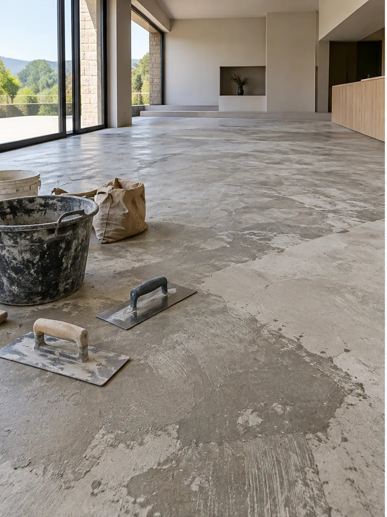 유럽미장 시공 전